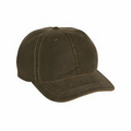 6 Panel 100% Polyester Weathered-Washed Cap